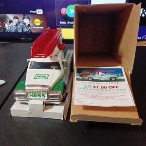 1994 Hess Rescue Truck New In Box